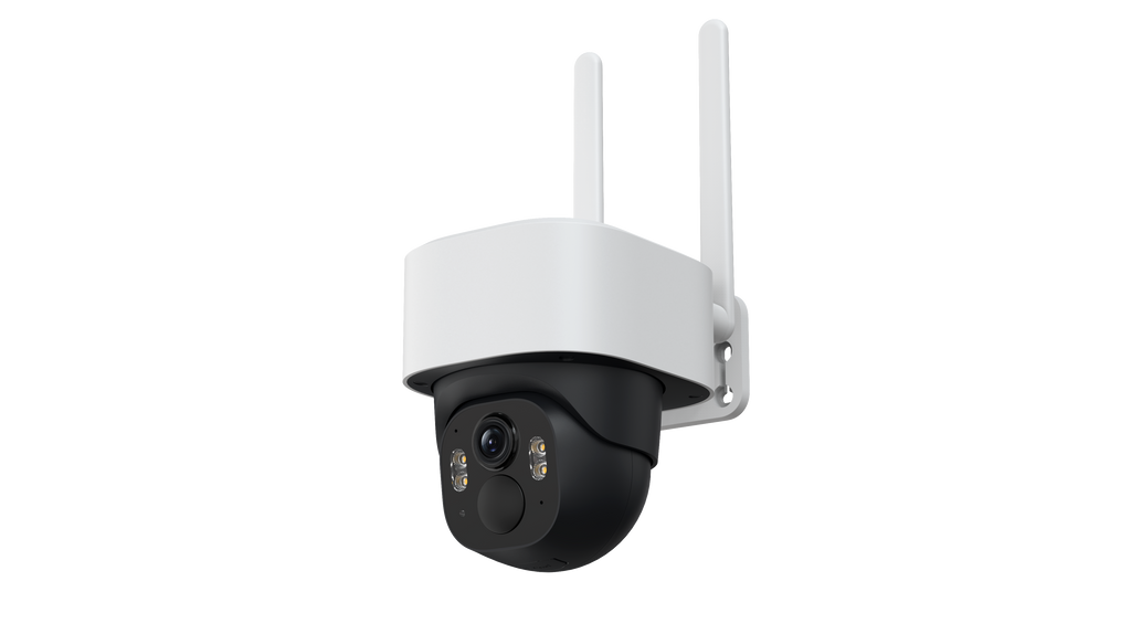 AMLINK 5MP Security AI IP PoE Camera, Night Color 100ft, Human/Vehicle Detection, NDAA Compliant, Indoor Outdoor Surveillance Bullet, 2-Way Audio, Support 256GB MicroSD, Deterrent, 20fps AL5M-B5172EW