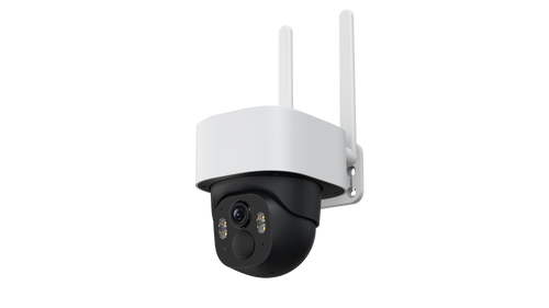 AMLINK 5MP Security AI IP PoE Camera, Night Color 100ft, Human/Vehicle Detection, NDAA Compliant, Indoor Outdoor Surveillance Bullet, 2-Way Audio, Support 256GB MicroSD, Deterrent, 20fps AL5M-B5172EW