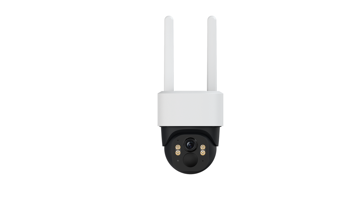 AMLINK 5MP Security AI IP PoE Camera, Night Color 100ft, Human/Vehicle Detection, NDAA Compliant, Indoor Outdoor Surveillance Bullet, 2-Way Audio, Support 256GB MicroSD, Deterrent, 20fps AL5M-B5172EW