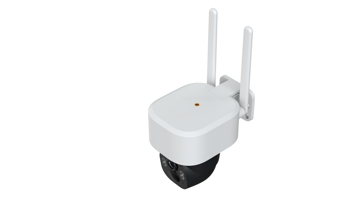 AMLINK 5MP Security AI IP PoE Camera, Night Color 100ft, Human/Vehicle Detection, NDAA Compliant, Indoor Outdoor Surveillance Bullet, 2-Way Audio, Support 256GB MicroSD, Deterrent, 20fps AL5M-B5172EW