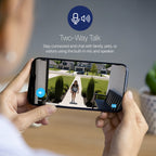 AMLINK 5MP Security AI IP PoE Camera, Night Color 100ft, Human/Vehicle Detection, NDAA Compliant, Indoor Outdoor Surveillance Turret, 2-Way Audio, Support 256GB MicroSD, Deterrent, 20fps AL5M-T5171EW