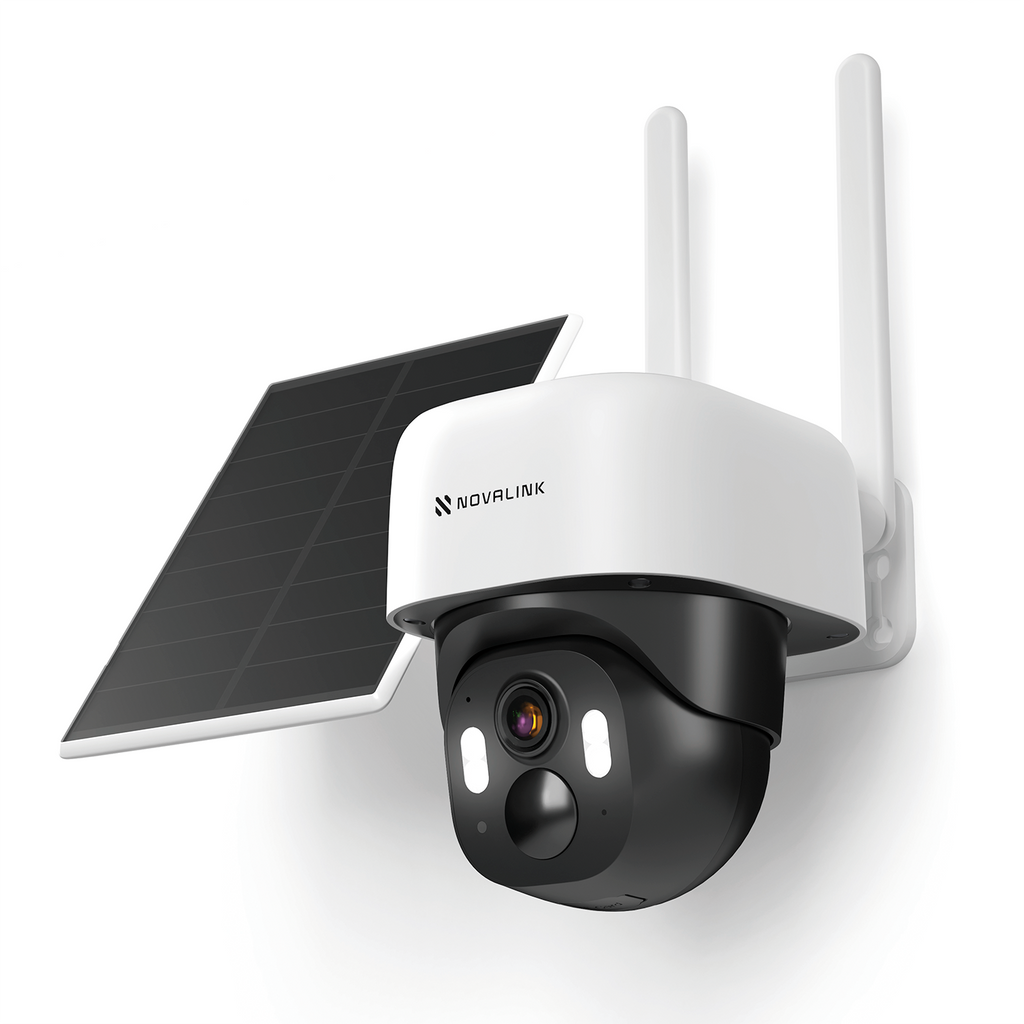 AMLINK 5MP Security AI IP PoE Camera, Night Color 100ft, Human/Vehicle Detection, NDAA Compliant, Indoor Outdoor Surveillance Bullet, 2-Way Audio, Support 256GB MicroSD, Deterrent, 20fps AL5M-B5172EW